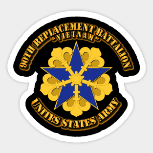 90th Replacement Battalion Sticker